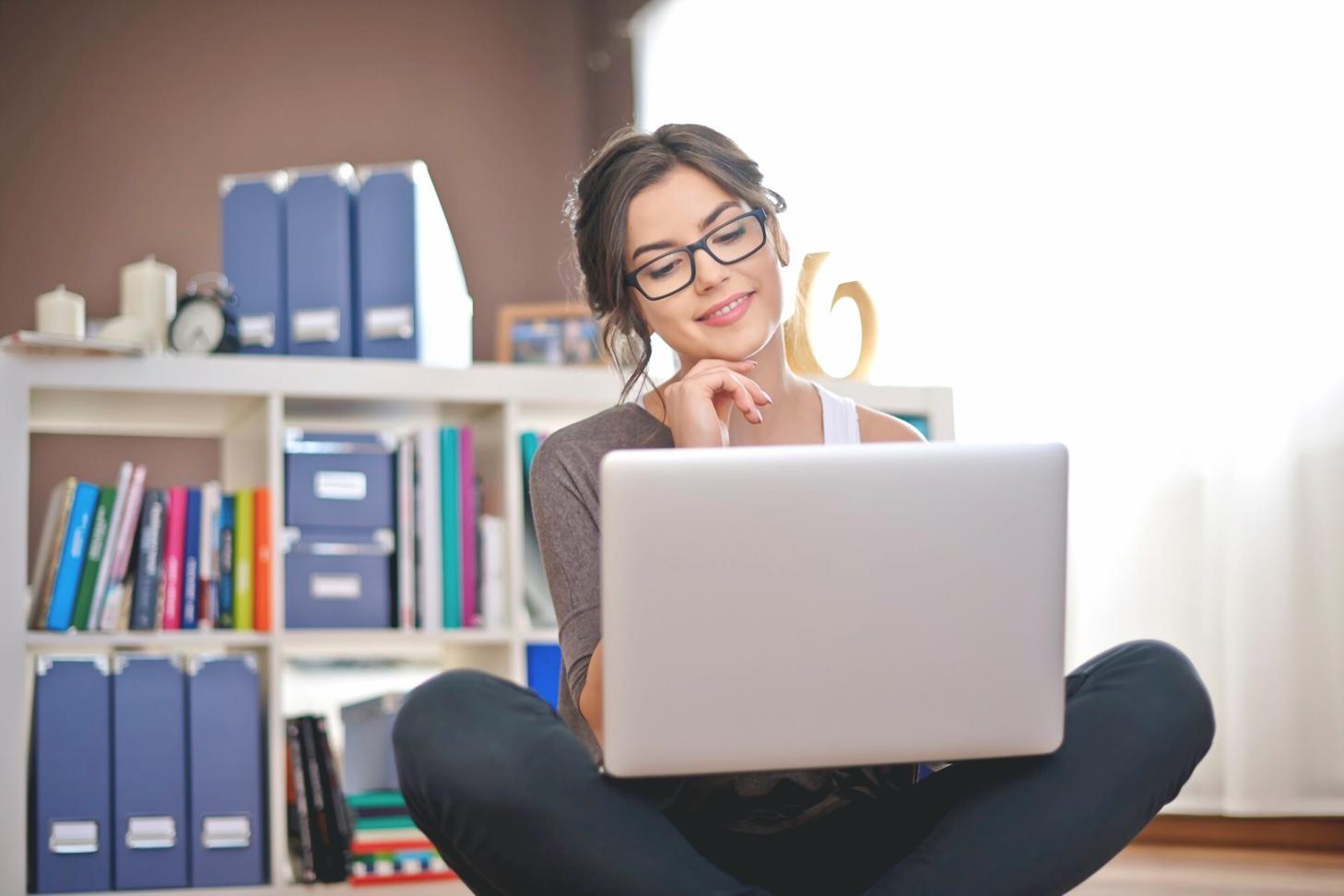 Professional team collaboration in modern office environment